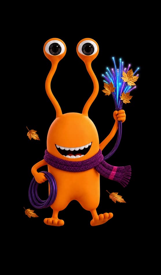 GIGAnet maskot